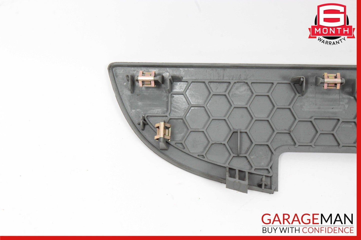 03-12 Mercedes R230 SL500 SL550 Rear Deck Speaker Cover Trim Panel Gray OEM