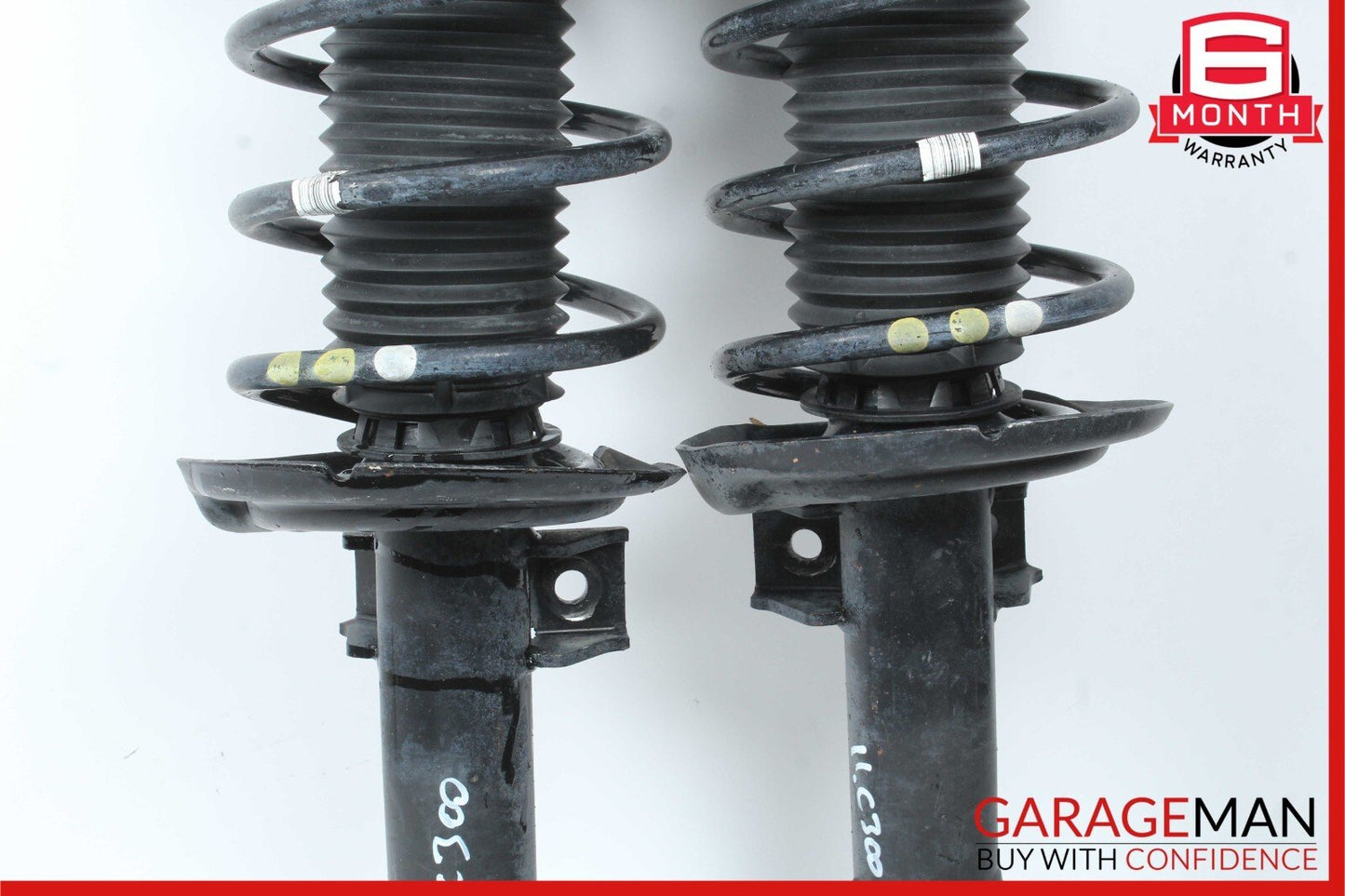 08-17 Mercedes C300 E350 Front Right & Left Shock Strut Absorber Set OEM