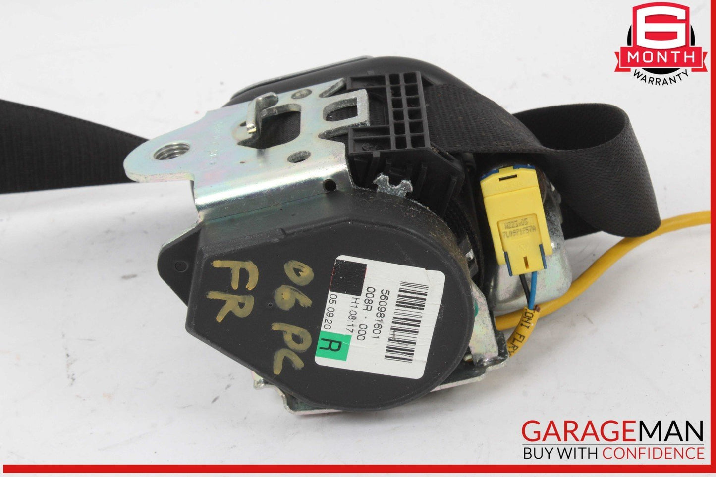 03-06 Porsche Cayenne 955 Front Right Side Seatbelt Seat Belt Retractor OEM