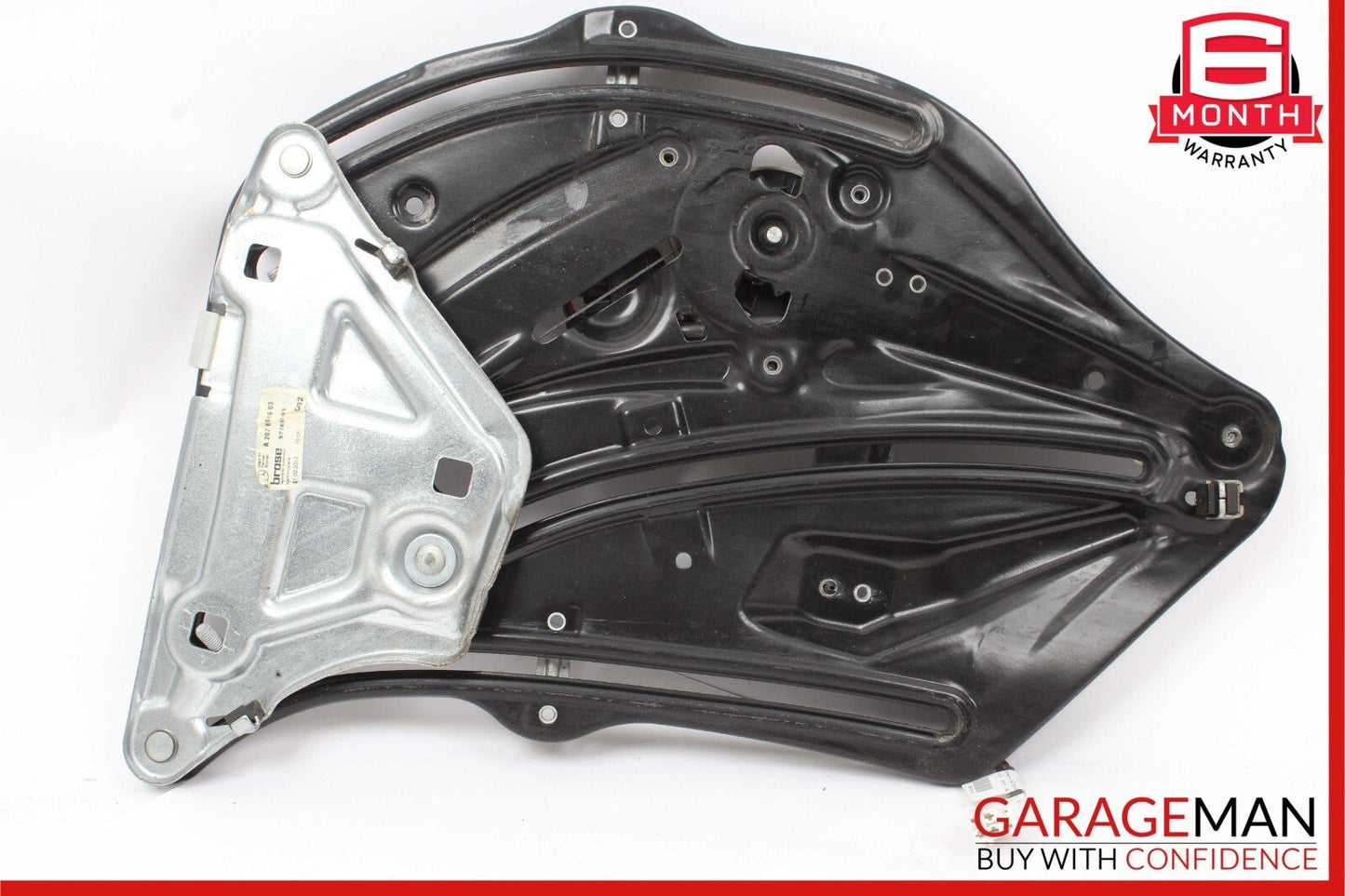 10-16 Mercedes W207 E350 E400 Rear Left Window Regulator Motor Plate Assembly