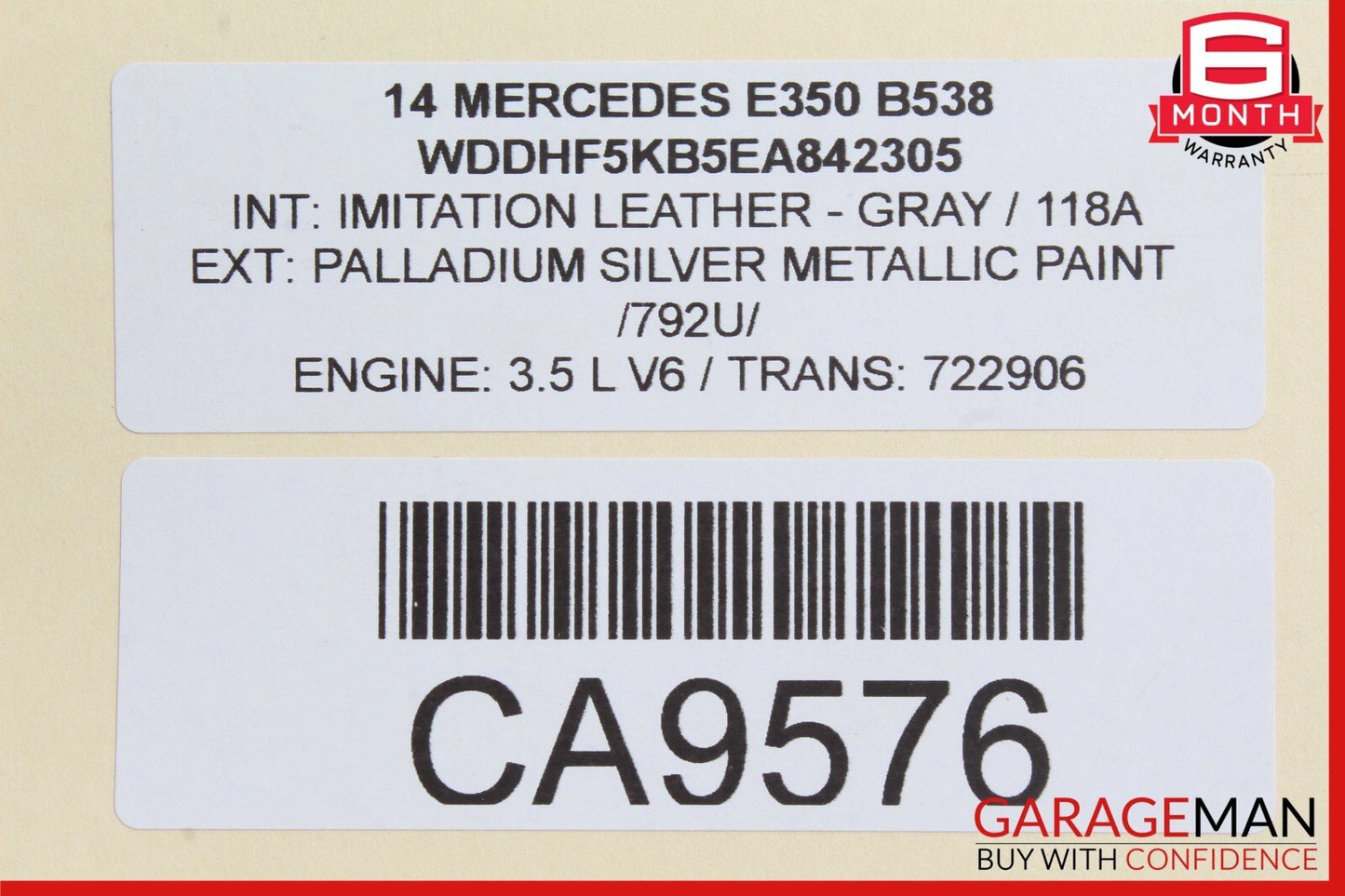 08-20 Mercedes W212 E400 SLK250 C350 E350 Seat Control Module Front Right Side
