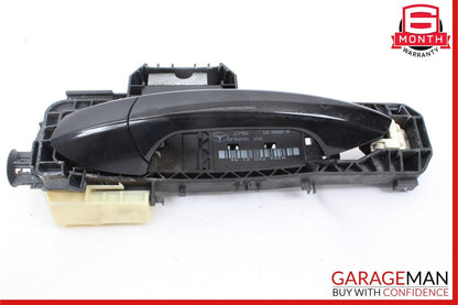 10-13 Mercedes W212 E350 Rear Left Exterior Door Handle Assembly Black