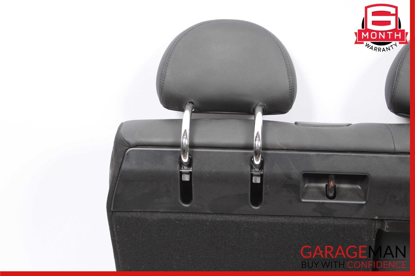 07-09 Mercedes W211 E63 AMG Rear Left Top Upper Seat Cushion Cover Black OEM