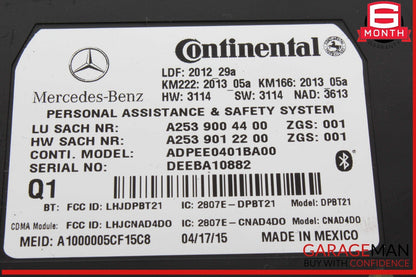 10-20 Mercedes W205 C300 C400 GLA250 SL400 Communication Control Module