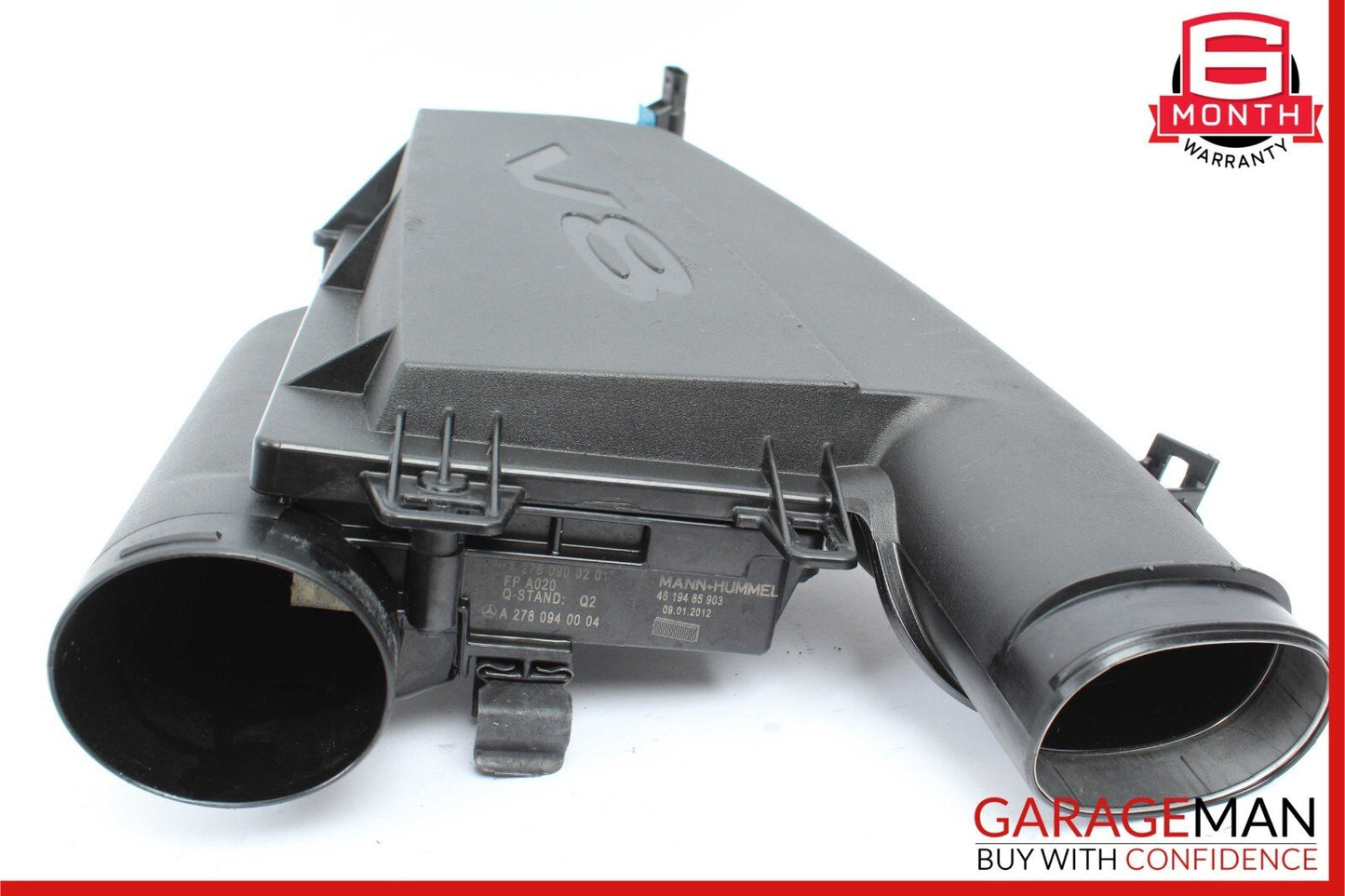 10-16 Mercedes W212 E550 S550 CL550 Right Air Intake Cleaner Box 2780900201 OEM