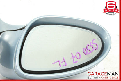 07-09 Mercedes W221 S550 Front Left Side Mirror Door Rear View Lazurite Blue