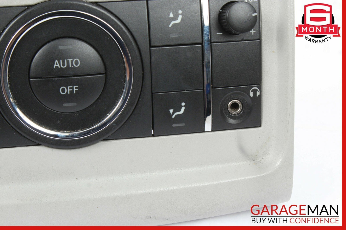 06-09 Mercedes W251 R320 Rear Center Console A/C AC Heater Switch Control Gray