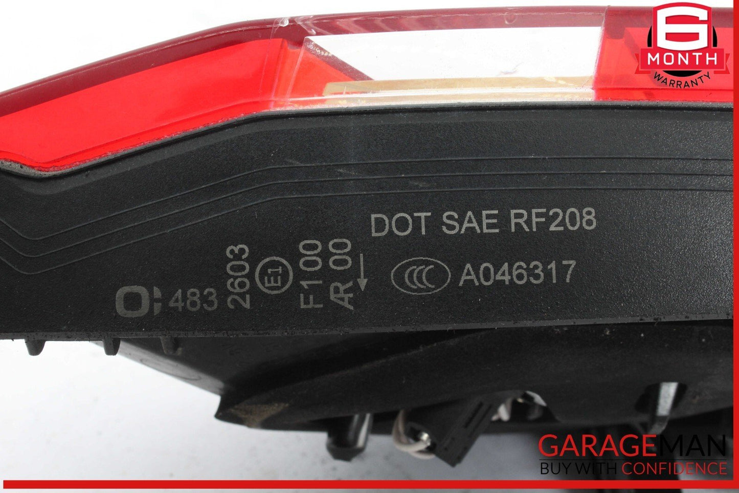 10-13 Mercedes W212 E550 E400 Rear Left Side Inner Tail Light Taillight Lamp