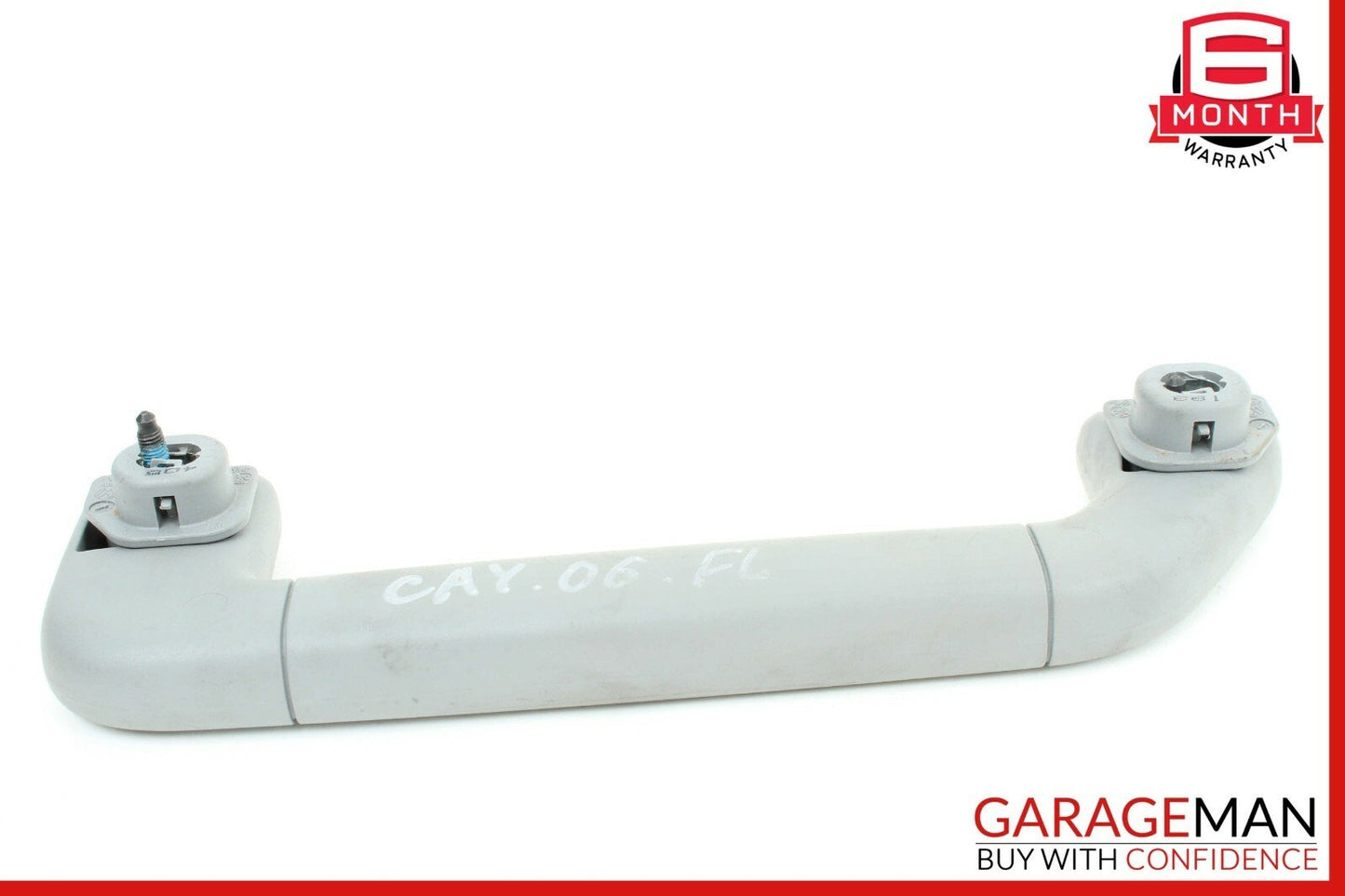 03-10 Porsche Cayenne 955 957 Front Left Side Interior Top Roof Grab Handle Gray