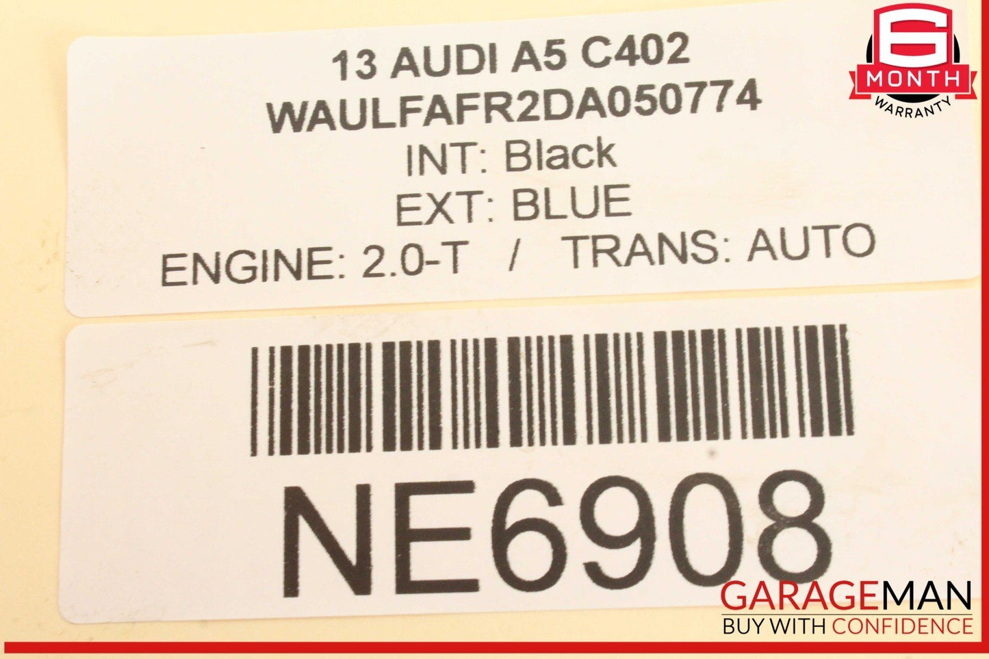 2013-2016 Audi A5 Power Brake Booster Master Cylinder w/ Reservoir 8K0612103N