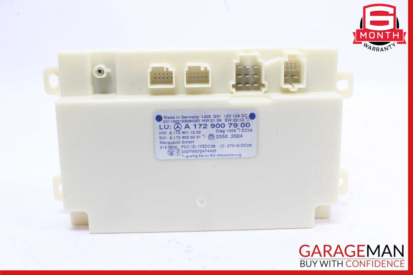 10-15 Mercedes W212 E550 CLS500 Keyless Go Entry Control Module 1729007900 OEM