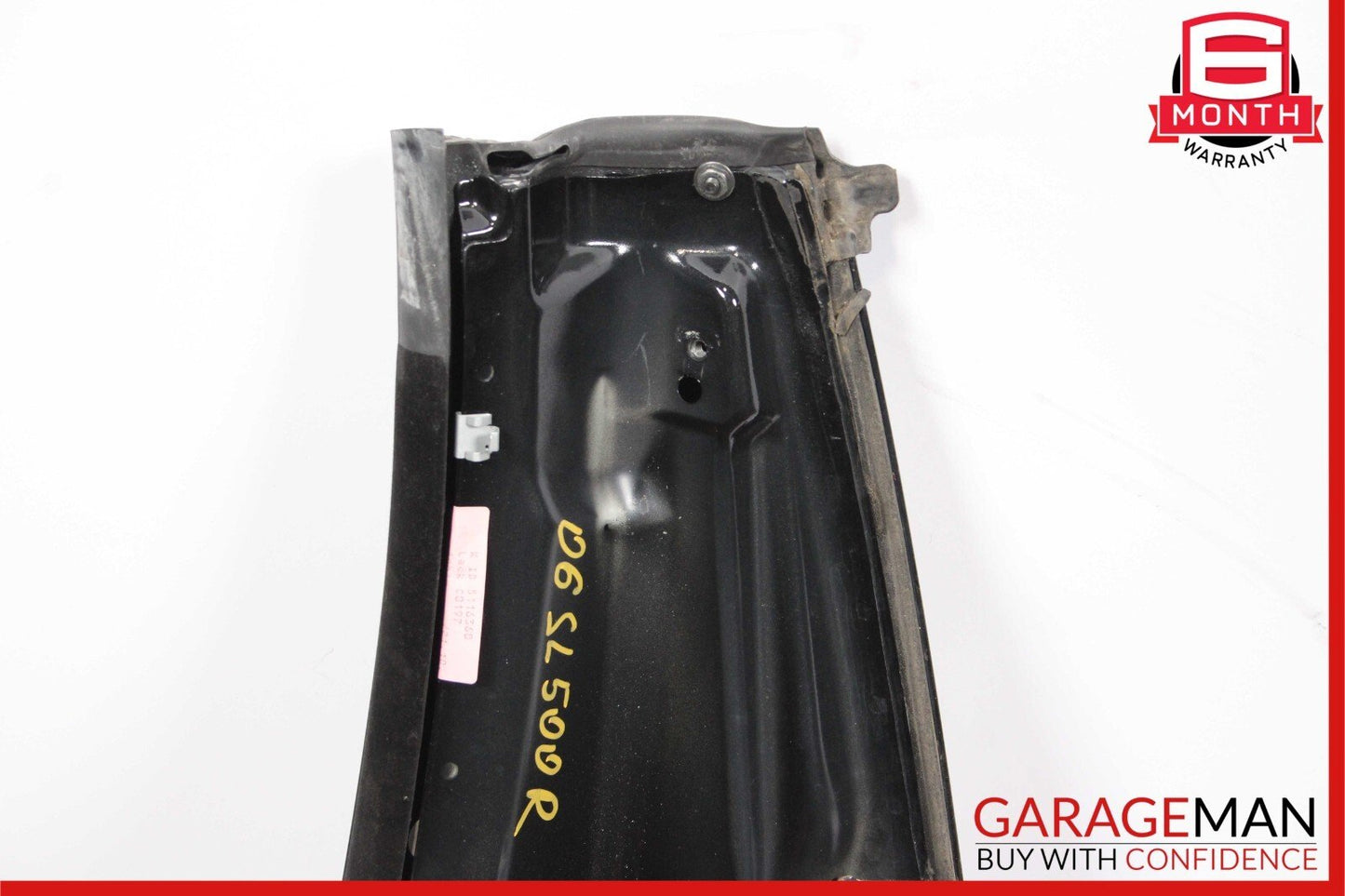 03-08 Mercedes R230 SL500 Rear Right Side Convertible Roof Top Hinge Cover Black