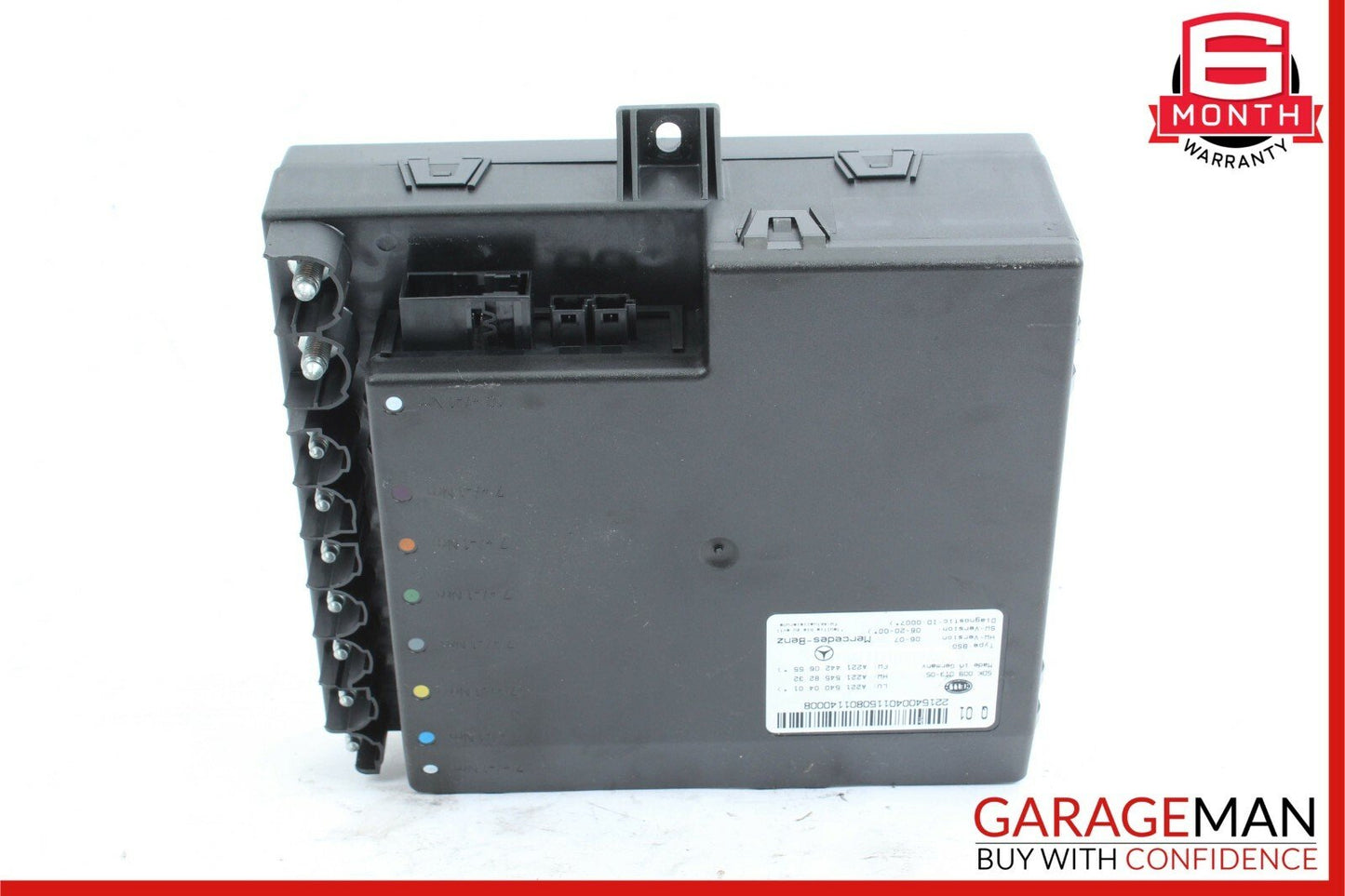 07-14 Mercedes W221 S550 Electric Power Supply Control Fuse Box Module Unit