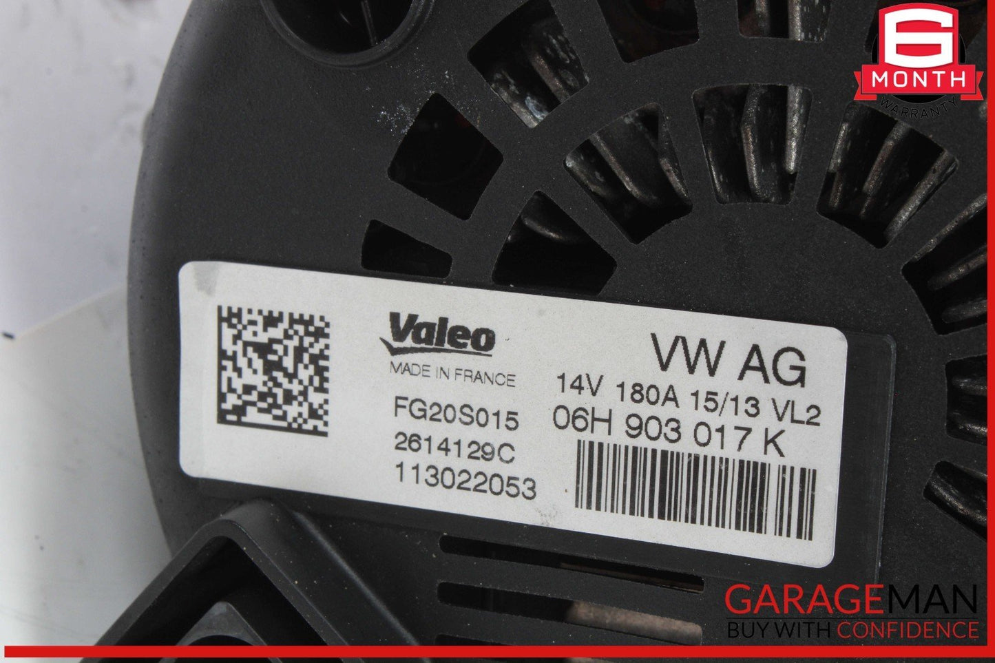 13-17 Audi Q5 A5 A4 Alternator Generator Valeo 14V 180A 06H903017K OEM