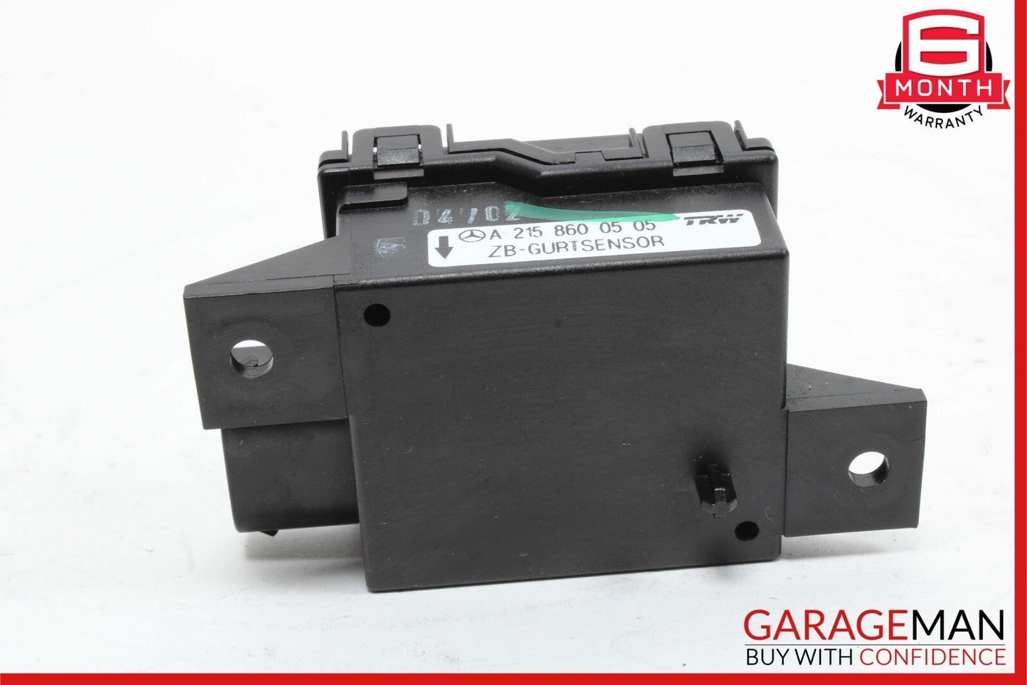 00-13 Mercedes R230 SL500 Seat Belt Seatbelt Tension Sensor 2158600505 OEM