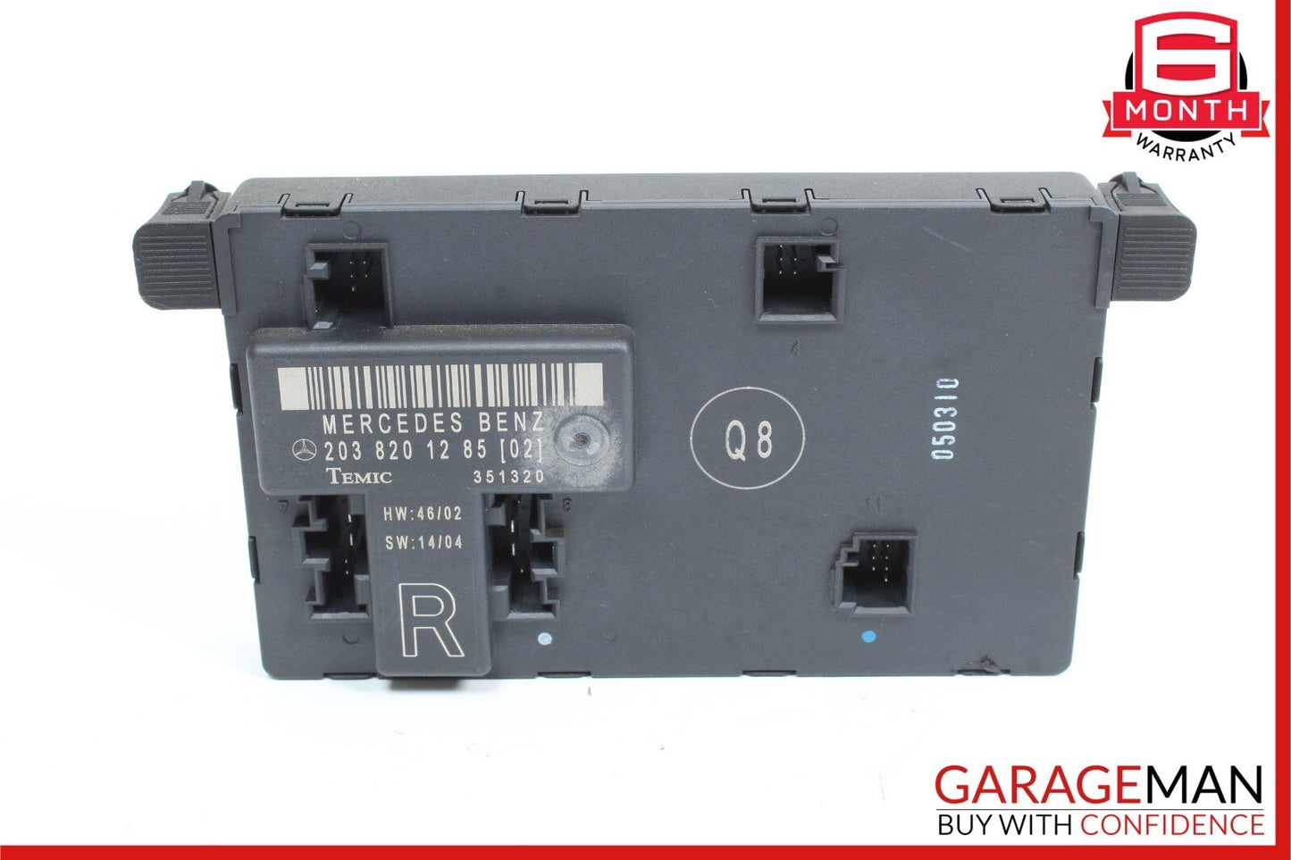 01-07 Mercedes W203 C230 Kompressor Front Right Side Door Control Module OEM