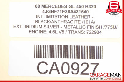 06-13 Mercedes X164 GL450 ML320 Front Right Passenger Door Control Module OEM