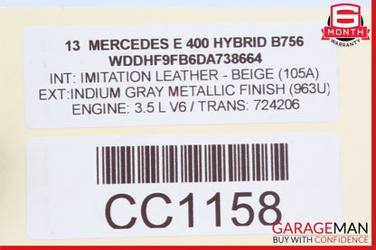 08-18 Mercedes W212 E400 C300 CLS63 Rear Right Side Door Control Module Unit OEM
