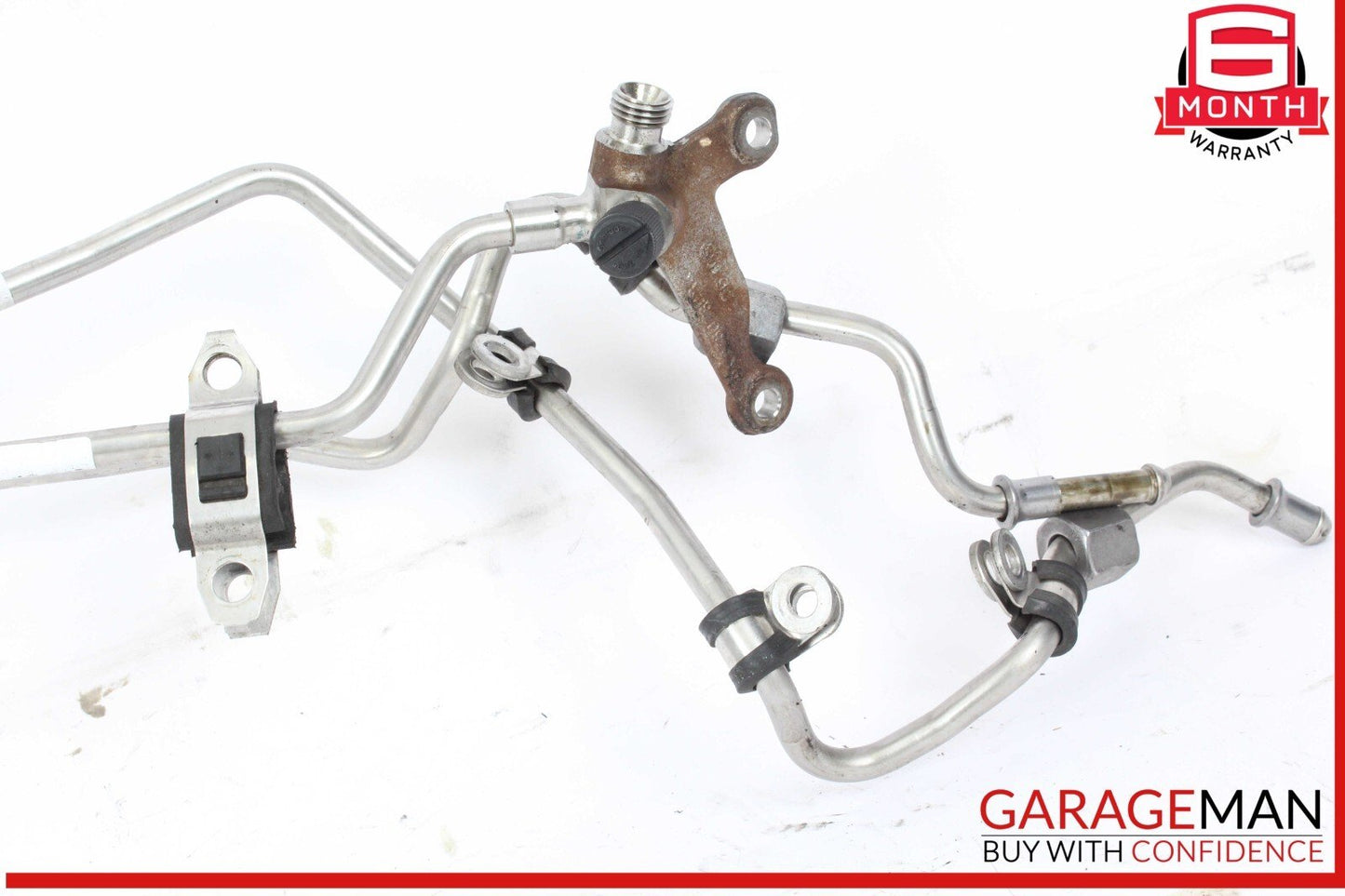 11-18 Mercedes W218 CLS550 S550 CL550 High Pressure Fuel Pump Line Set OEM