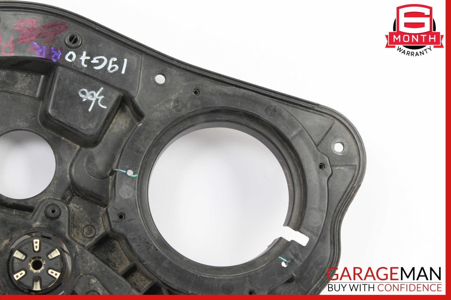 19-23 Genesis G70 Rear Left Side Door Window Regulator Plate w/o Motor OEM