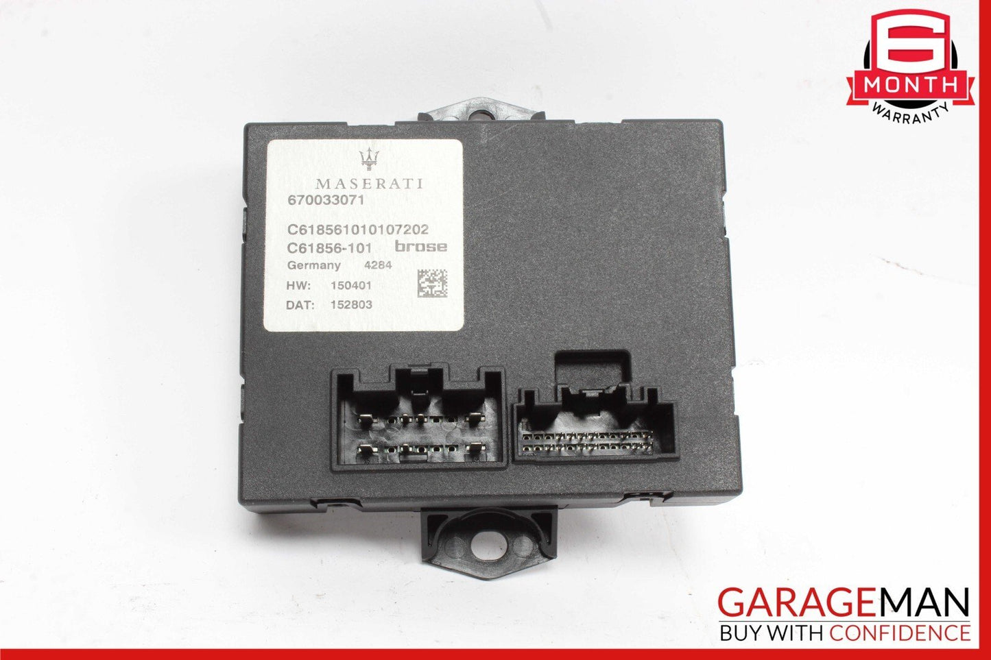 14-18 Maserati Ghibli Power Trunk Lid Deck Control Module 670033071 OEM