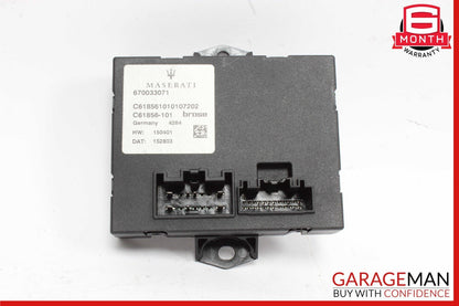 14-18 Maserati Ghibli Power Trunk Lid Deck Control Module 670033071 OEM