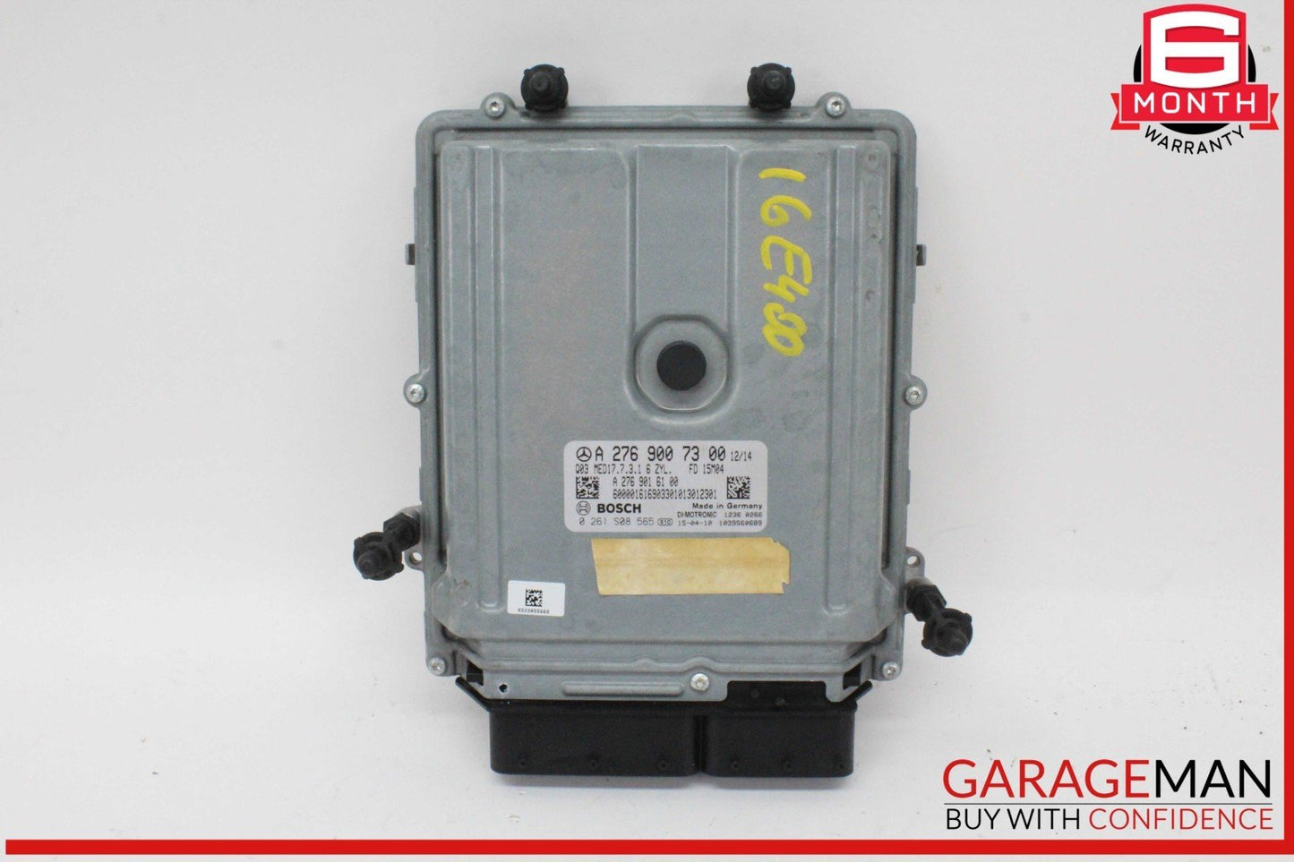 15-20 Mercedes W212 E400 ML450 ECU Engine Control Module Unit ECM 2769007300 OEM