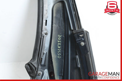 05-11 Mercedes R171 SLK350 Rear Right Side Window Roof C Pillar Panel Blue