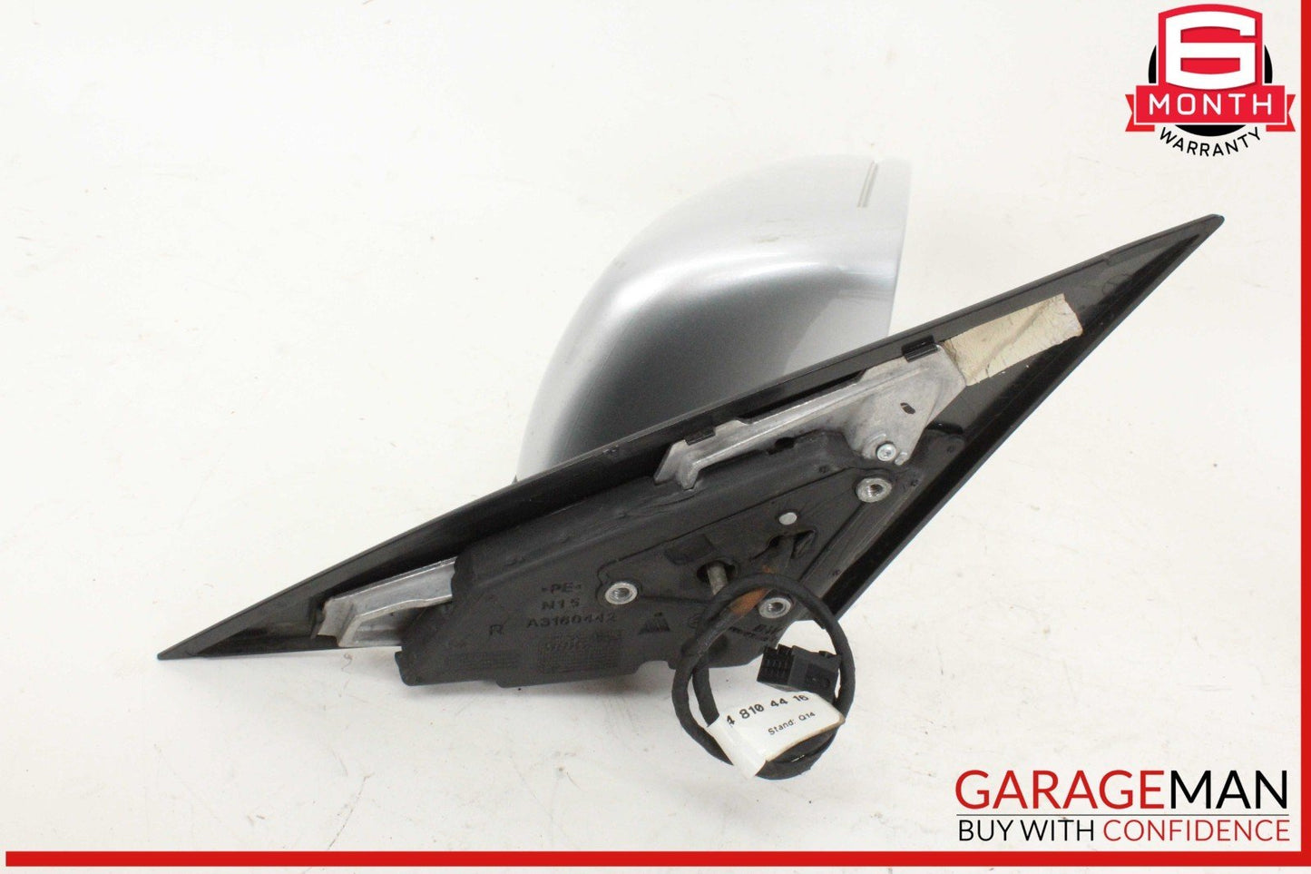 10-11 Mercedes W204 C300 Front Right Passenger Side Door Rear View Mirror Silver