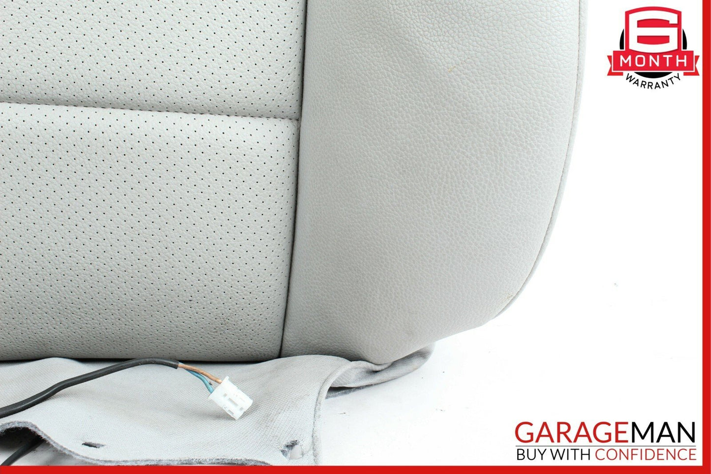 08-14 Mercedes W204 C300 Sedan Front Right Side Top Upper Seat Cushion Gray OEM