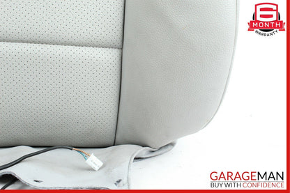08-14 Mercedes W204 C300 Sedan Front Right Side Top Upper Seat Cushion Gray OEM