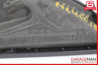 12-19 Mercedes W166 ML400 GL450 ML350 Speaker Door Mirror Cover Front Left OEM