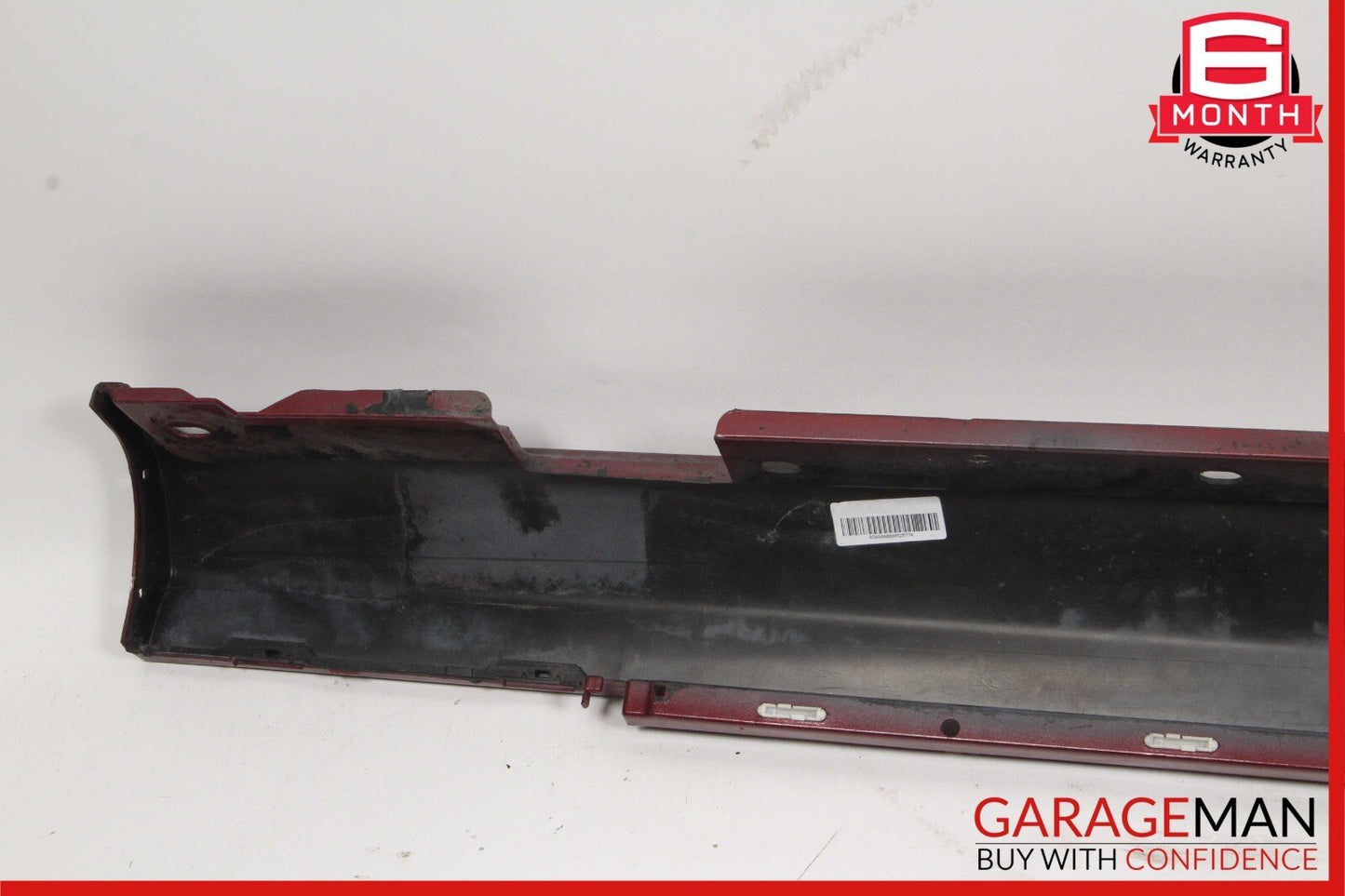 06-09 Mercedes W209 CLK350 CLK500 Coupe Left Side Rocker Molding Side Skirt Red
