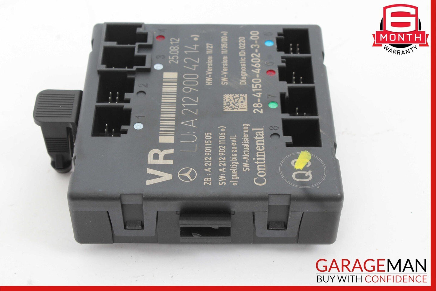 08-14 Mercedes W204 C250 C350 Front Right Side Door Control Module 2129004214