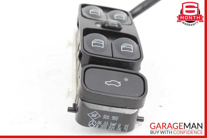 01-07 Mercedes W203 C230 Front Left Side Master Window Switch Control Assembly