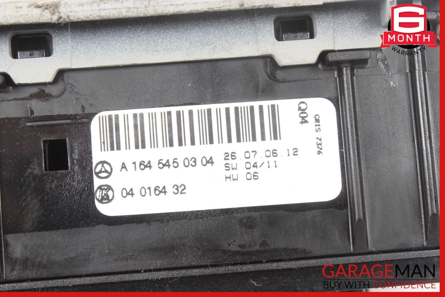 06-11 Mercedes X164 GL450 ML500 Headlight Control Switch Module 1645450304 OEM