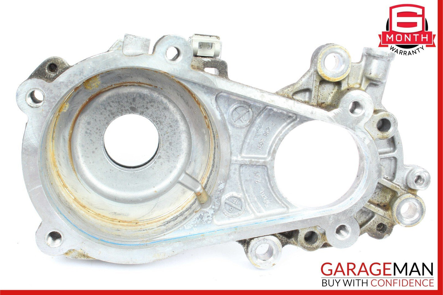17-19 Jaguar XE 2.0L Steering Gear Motor Belt Housing Cover 7806962 OEM