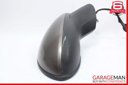 11-14 Porsche Cayenne 958 Front Right Passenger Side Mirror Rear View Door Brown