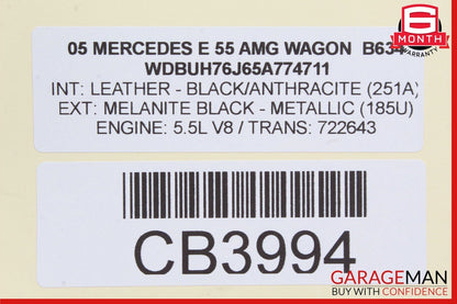 03-06 Mercedes W211 E350 E500 E55 AMG Motorola Satellite Antenna Module