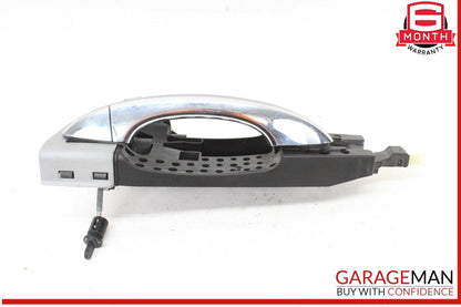 11-18 Audi A8 S8 Front Left Driver Side Exterior Door Handle Gray 4H1837885 OEM