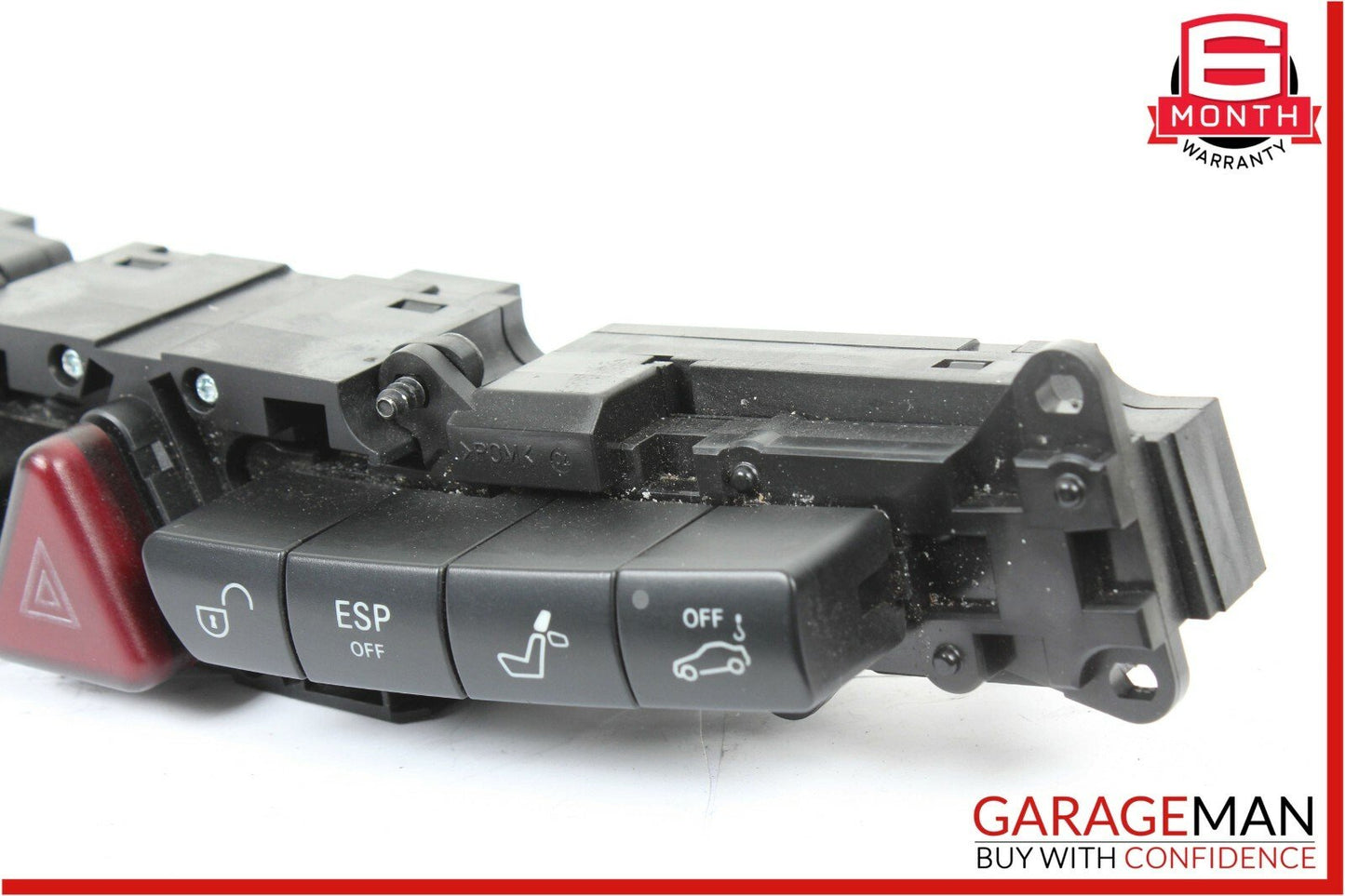03-06 Mercedes W220 S55 Center Dashboard Control Switch  2208216558 OEM