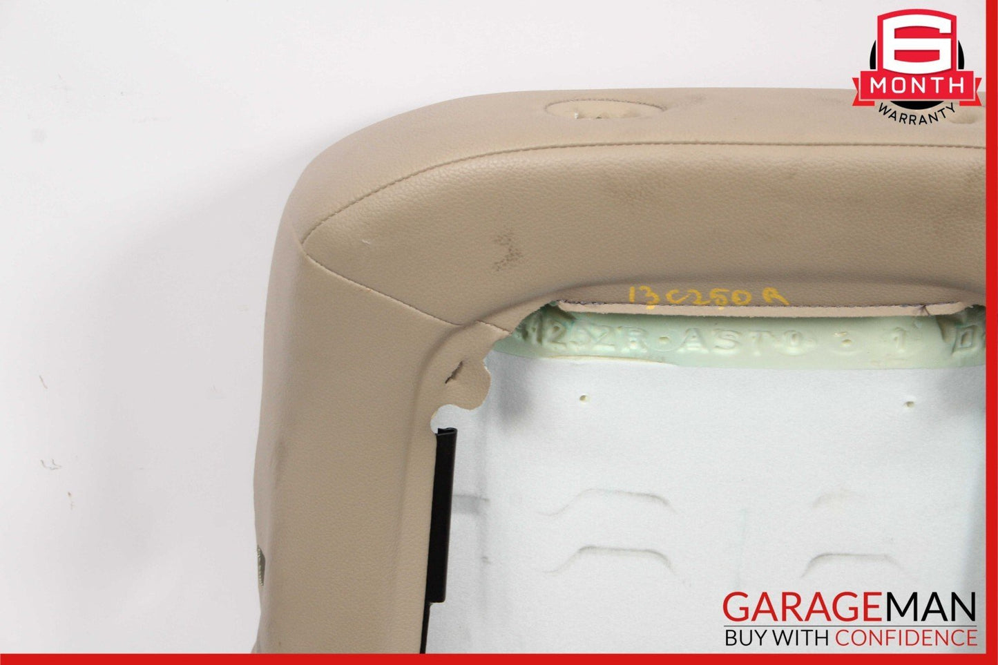 08-14 Mercedes W204 C250 C350 Sedan Front Right Top Upper Seat Cushion Beige OEM