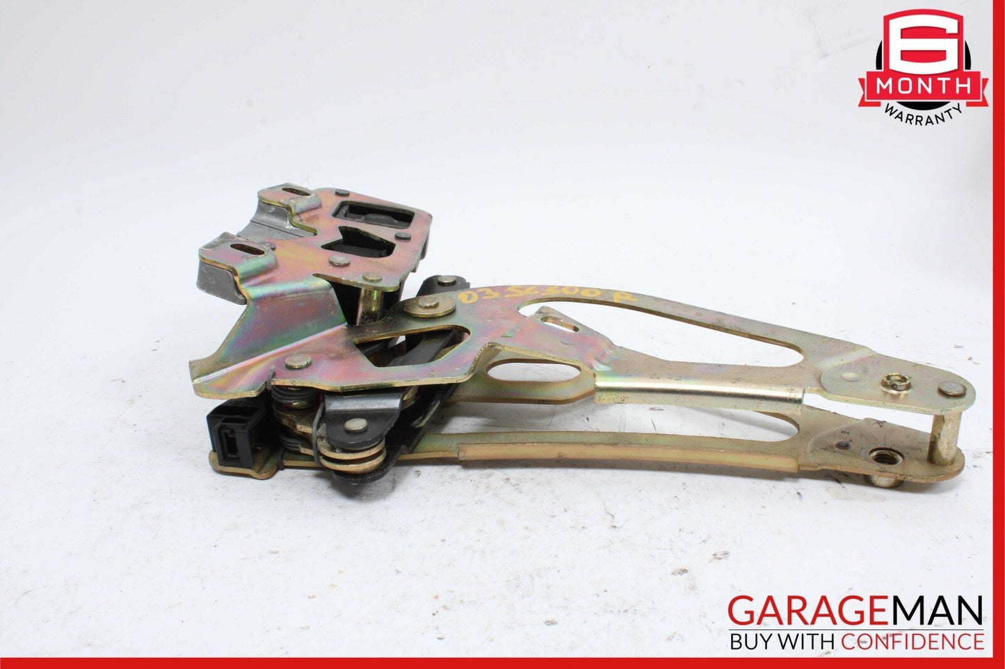 03-12 Mercedes R230 SL500 SL55 SL63 AMG Rear Right Trunk Lock Frame Cylinder