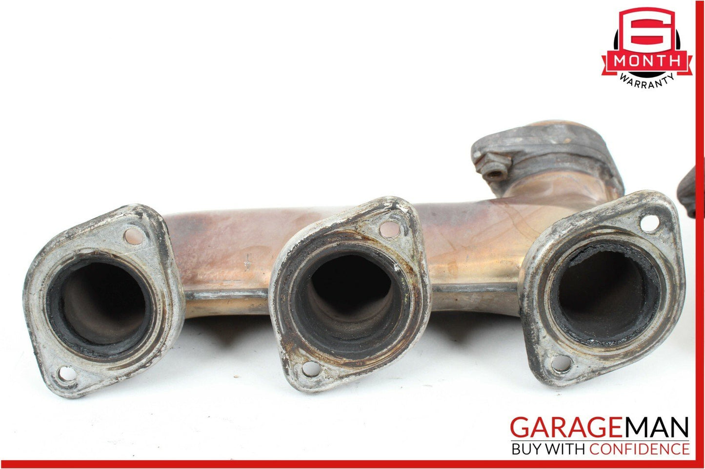 01-04 Mercedes W203 C240 C320 Left & Right Side Exhaust Manifold Header Set OEM