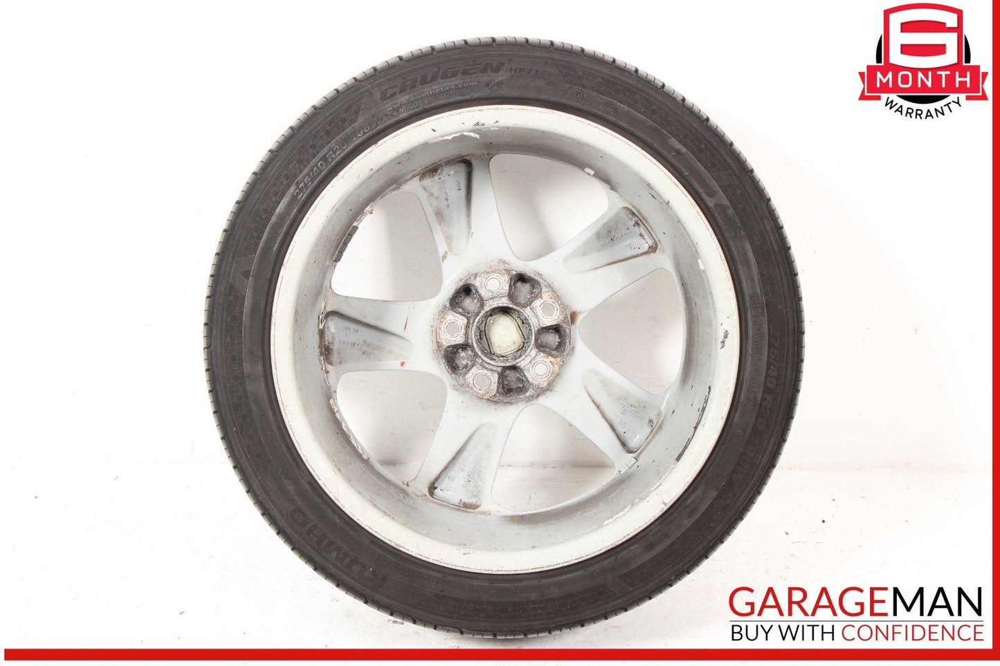03-10 Porsche Cayenne 955 957 Rear Wheel Tire Rim 10 x 20 ET55 OEM