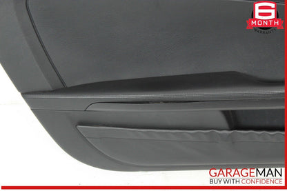 12-16 Mercedes R172 SLK250 Front Left Side Interior Door Panel Assembly Black
