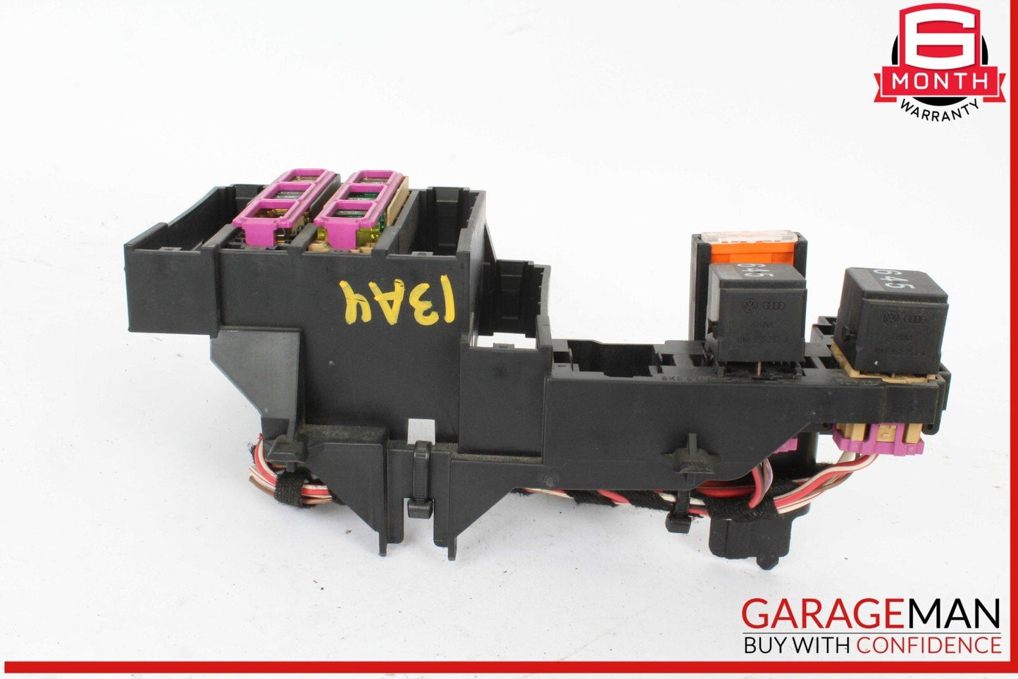 09-16 Audi A4 Relay Fuse Box Power Distribution Panel Holder 8K0971845A OEM