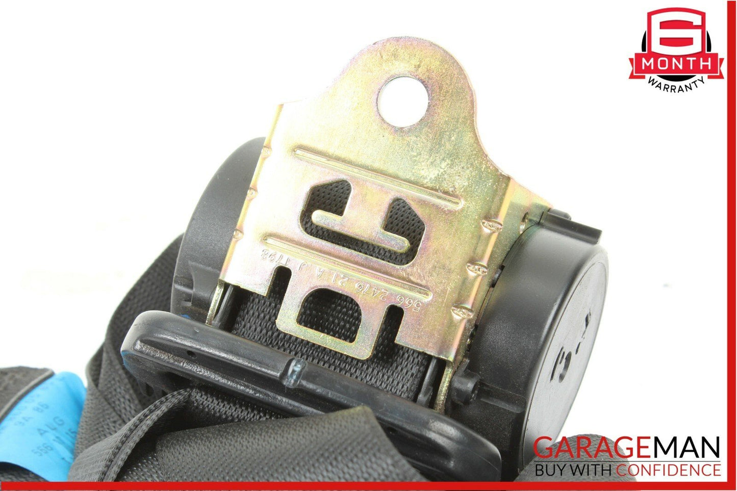 98-03 Mercedes W208 CLK320 Rear Left Side Seatbelt Seat Belt Retractor Black OEM