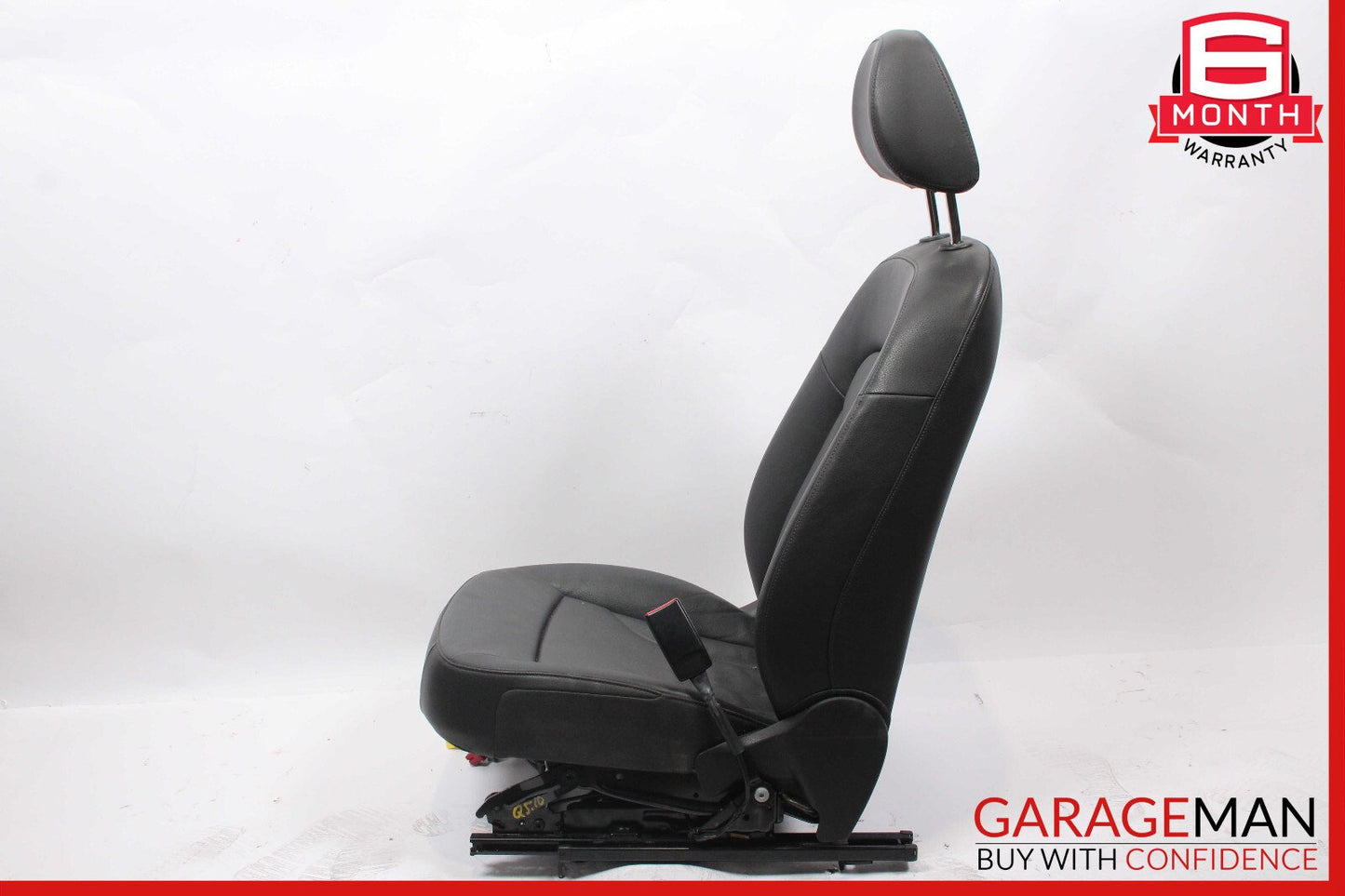 09-17 Audi Q5 Front Right Complete Seat Cushion Assembly Black OEM