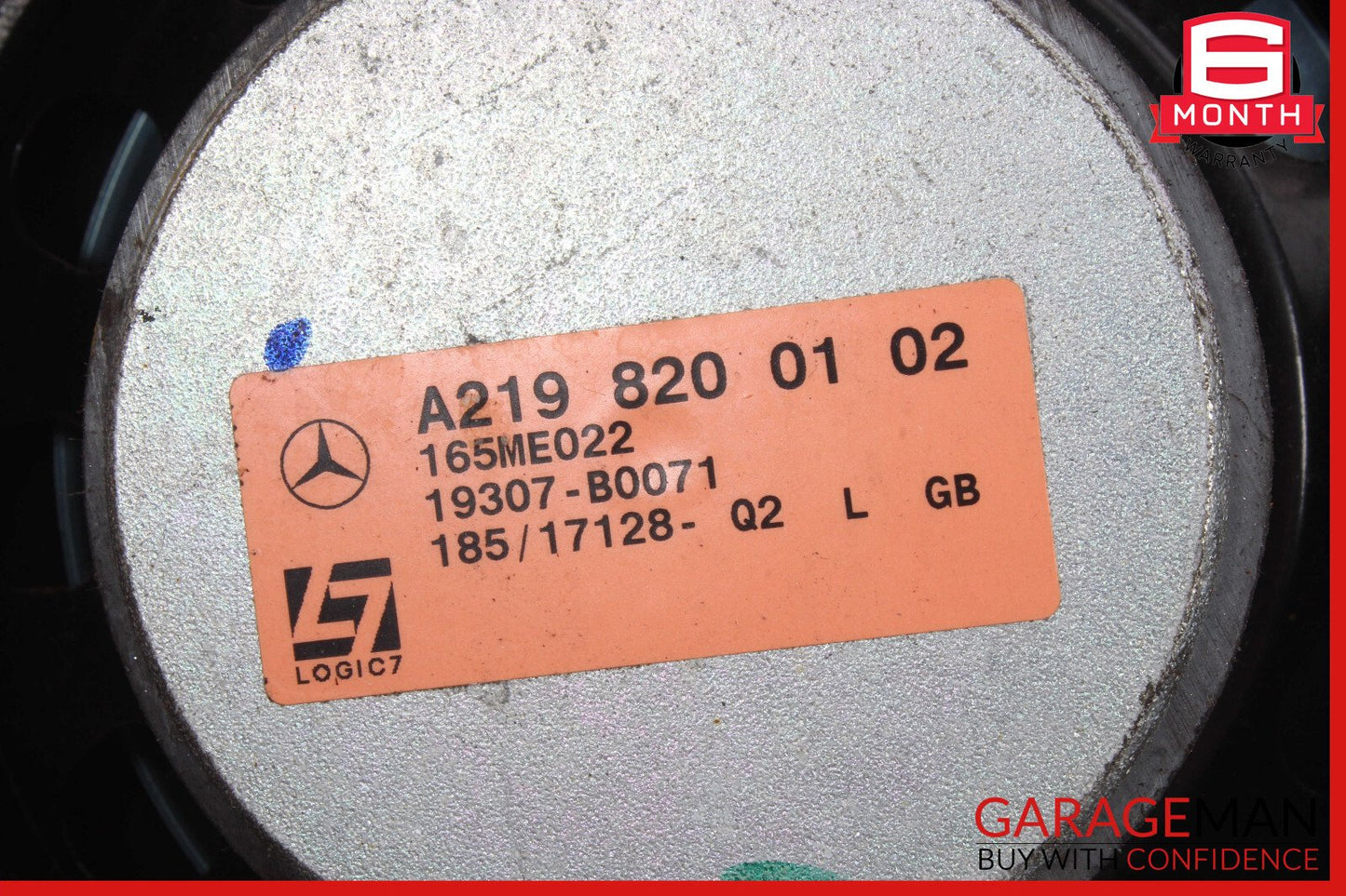 06-11 Mercedes W219 CLS63 CLS500 Door Speaker Sound Audio Radio 2198200102 OEM